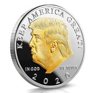 Presidential Coin Donald Trump Silver and Gold